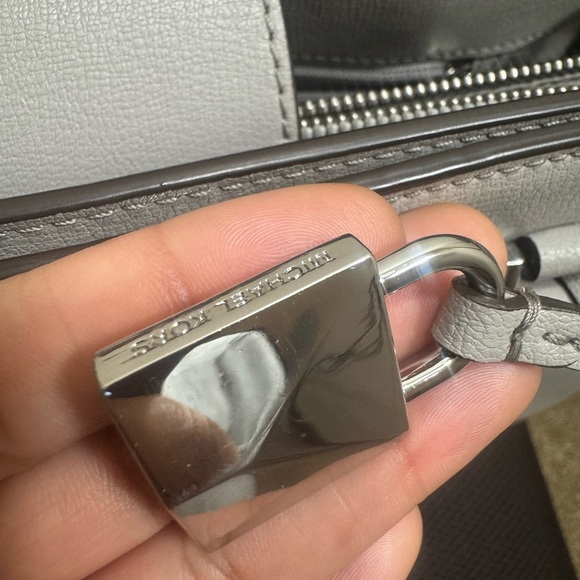 Grey Michael Kors Satchel - Picture 10 of 15